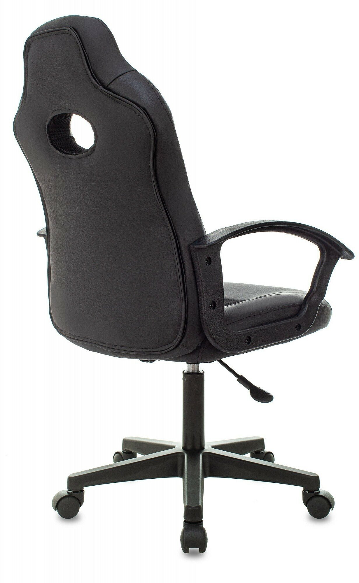 Кресло ZOMBIE игровое 11LT черный текстиль/эко.кожа на колес. пластик черный - фотография № 14