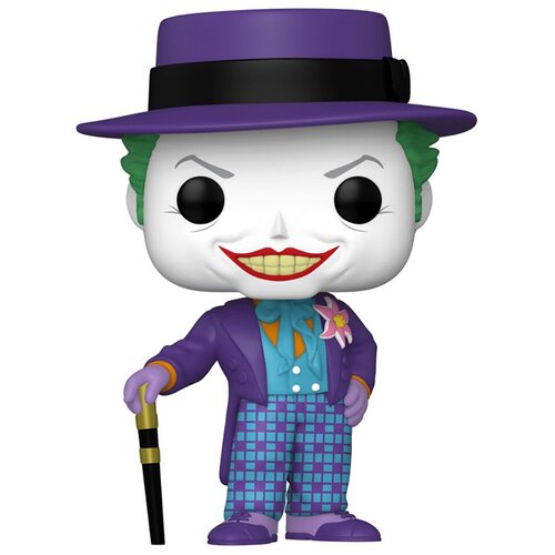 Коллекционная фигурка Funko POP! Batman 1989 — Joker w/Hat Джокер (58832) фигурка dc funko pop batman 1989 joker w hat w chase