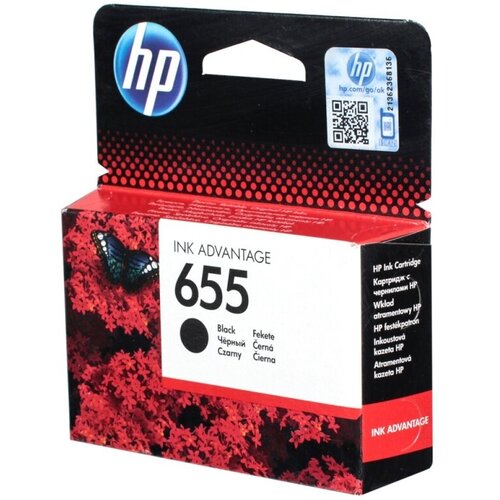 картридж hi black hb cz110ae для hp dj ia 3525 4615 4625 5525 6525 655 c Картридж 655 для HP DJ IA 3525/5525/4615/4625, 550стр. чёрный CZ109AE, черный, 550 страниц