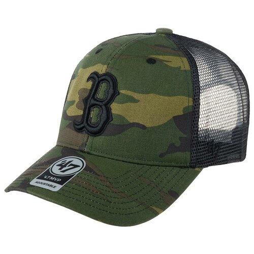 фото Бейсболка с сеточкой 47 brand b-cbran02gwp-cm boston red sox mlb, размер one '47 brand