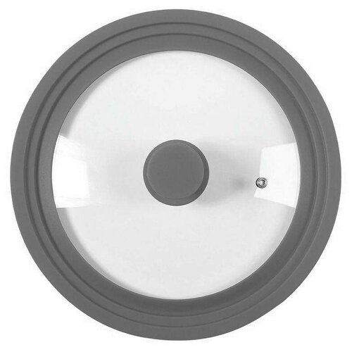 Крышка универсальная 3 размера 20-22-24 см серый 849₽