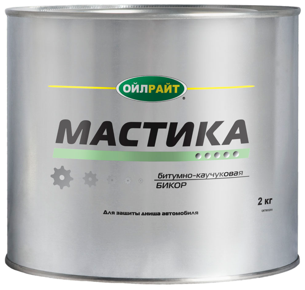 OILRIGHT Мастика "бикор" 2кг жест.банка