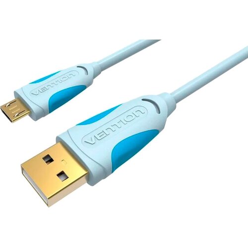 Кабель Vention USB 2.0 AM/micro B 5pin - 0,25 м Кабель Vention USB 2.0 AM/Micro-B - 0.25 м (VAS-A04-S025) кабель b