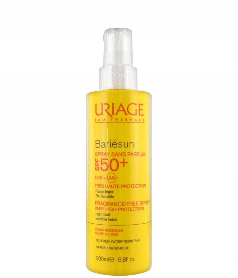 Uriage Солнцезащитный спрей для детей SPF50+ Барьесан 200 мл (Uriage, ) - фото №12