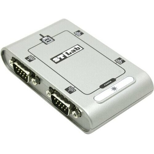 Переходник USB 2.0 -> 4x COM St-lab U-400 переходник usb 4x com st lab u 400