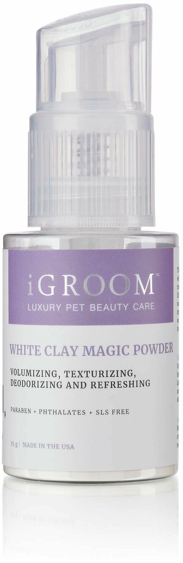 Пудра для текстуры и объема светлой шерсти White Clay Magic Powder