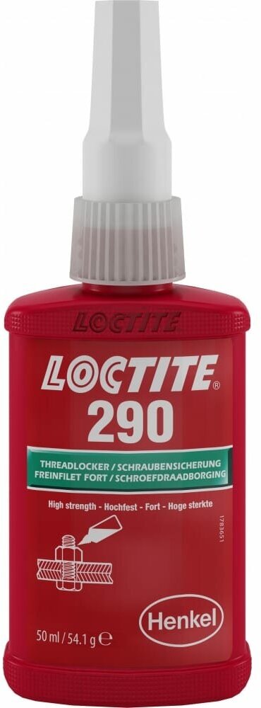 LOCTITE 290 50ML (246371) Резьбовой фиксатор средней прочности капиллярный. (Loctite)