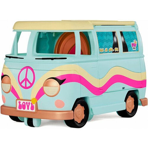 фото Кукла l.o.l. surprise! lol omg grill and groove camper. игровой набор лол омг мини-автобус кемпер с грилем и танцполом 5в1