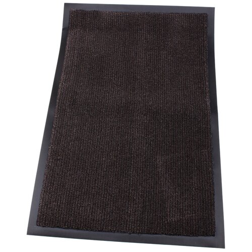 Зартекс Коврик придверный влаговпитывающий, тафтинговый меланжированный «Комфорт», 40×60 см, цвет коричневый