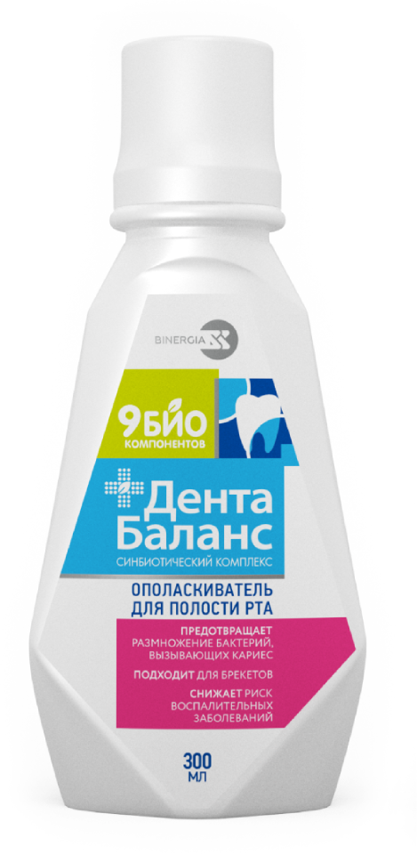 ДентаБаланс Ополаскиватель для полости рта 300 мл 1 шт