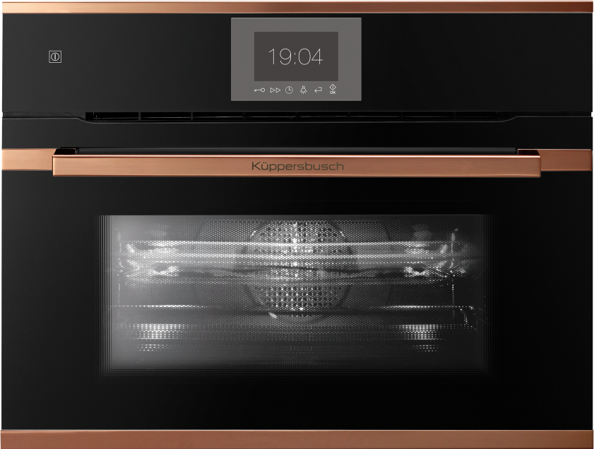 Компактный духовой шкаф с микроволнами Kuppersbusch CBM 6550.0 S7 Copper