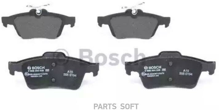 BOSCH 0986494528 0 986 494 528_колодки дисковые з!\ Peugeot 508 1.6-2.2i/HDi 10