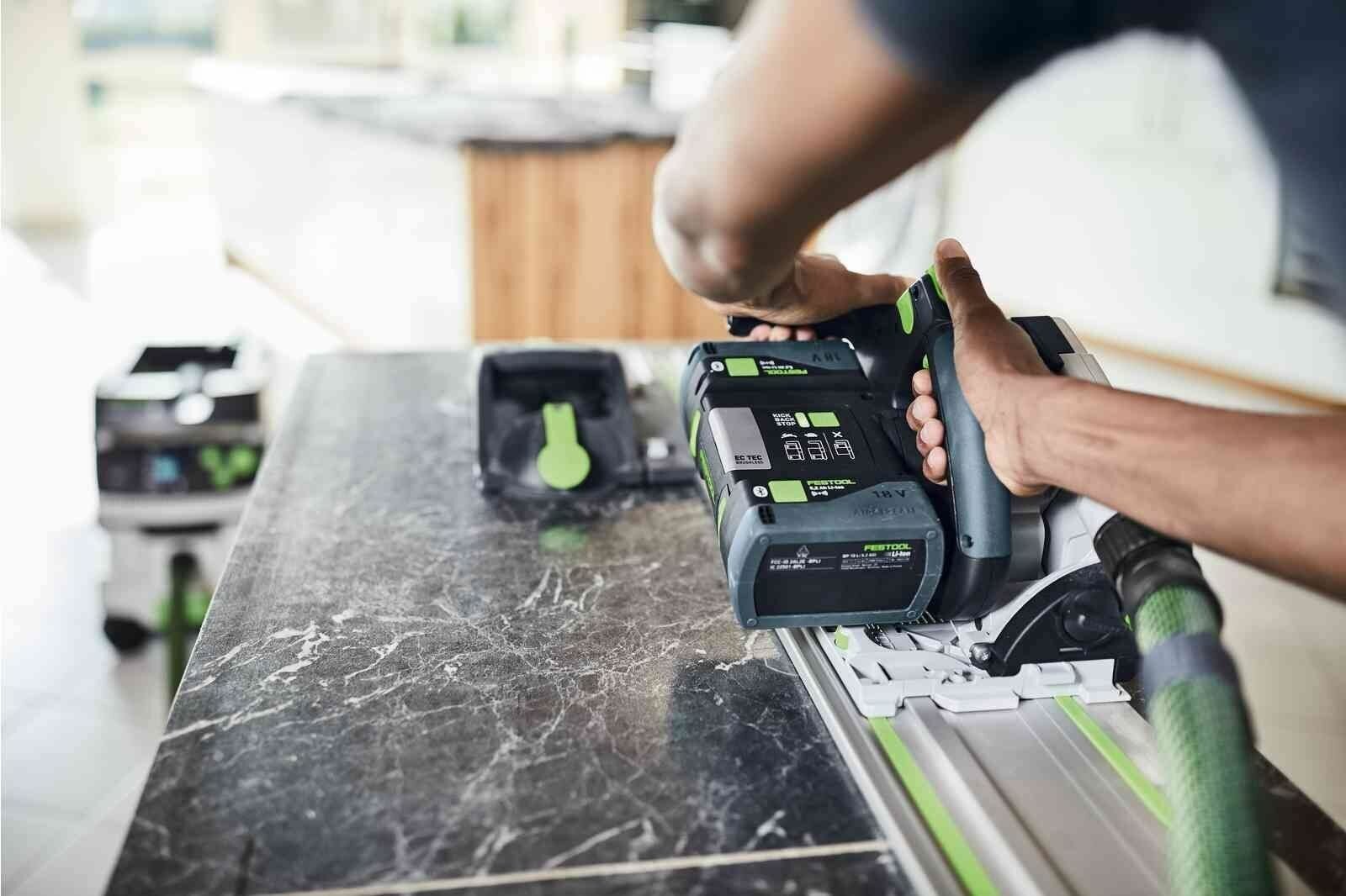 Аккумуляторная дисковая пила Festool TSC 55 KEB-Basic 576712 - фотография № 5