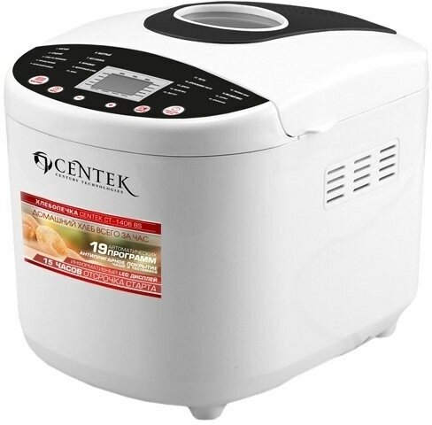 фото Хлебопечка Centek CT-1406 белый