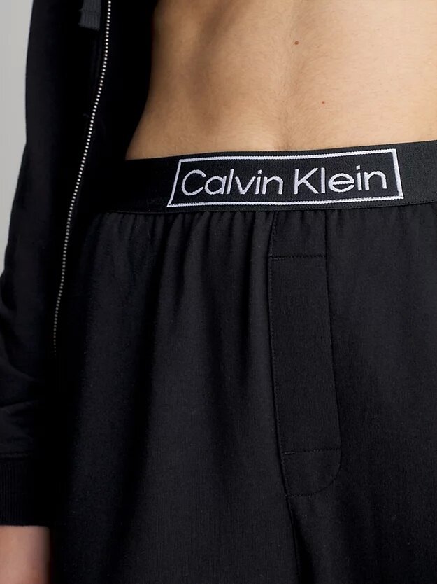 Брюки домашние Calvin Klein, Цвет: черный, Размер: XS - фотография № 4