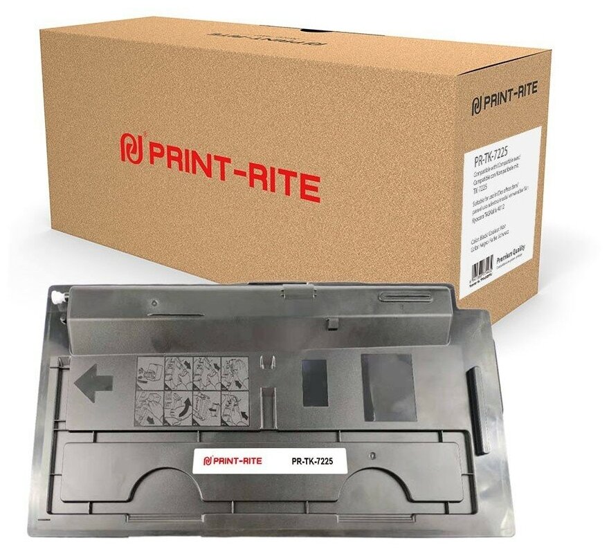 Картридж лазерный Print-Rite TFKA8QBPRJ PR-TK-7225 TK-7225 черный (35000стр.) для Kyocera Mita TASKa