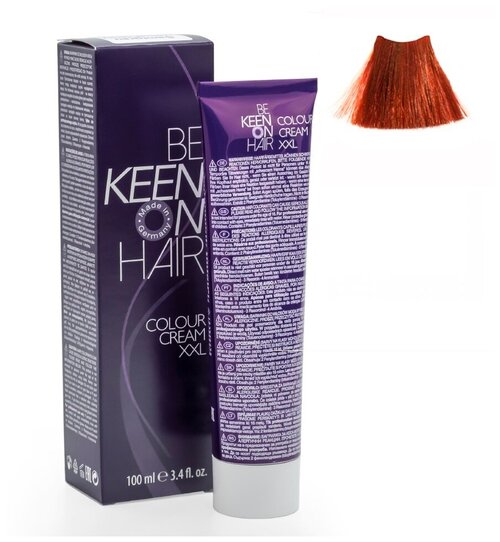 KEEN Be Keen on Hair крем-краска для волос XXL Colour Cream, 6.43 dunkelblond kupfer-gold