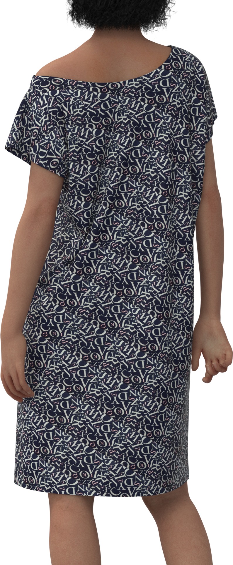 Платье туника пижама женская домашняя большие размеры с принтом буквы платье женское домашнее накидка - фотография № 2