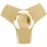 Спиннер метал золотой Alloy Fidget Spinner- Gold Color PACK 6x9x1.8 см.