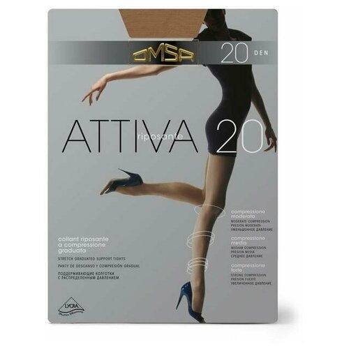 Колготки OMSA Attiva 20 Natural 5