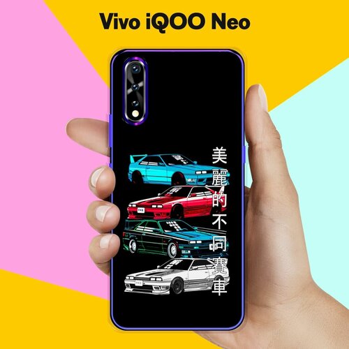 Силиконовый чехол на Vivo iQOO Neo Машины / для Виво иКуОО Нео силиконовый чехол на vivo iqoo neo виво iqoo нео нежно голубой мрамор