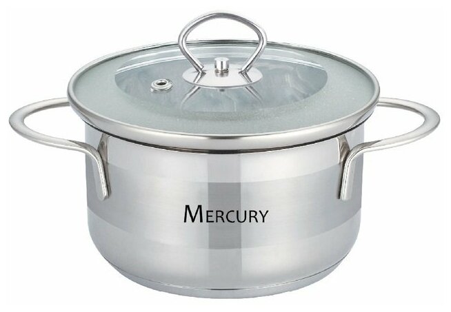 Кастрюля Mercury MC-6051 0.7 л диаметр 12 см