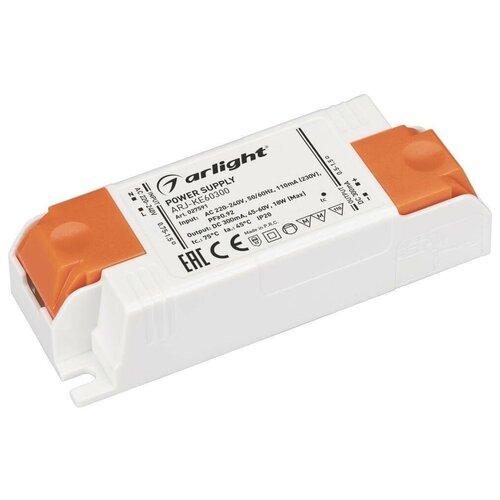 Arlight Драйвер Arlight ARJ-KE60300 45-60V 18W IP20 0,3A 027591