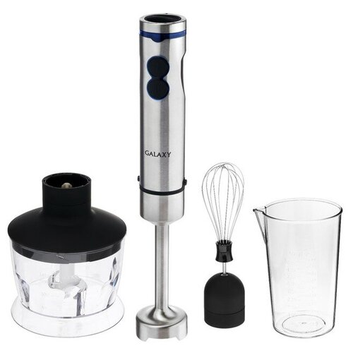 Блендер Galaxy GL 2128 погружной 800 Вт 06 05 л 5 скоростей чёрный 532200₽