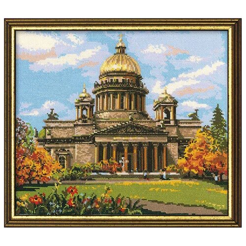 фото Риолис набор для вышивания крестом исаакиевский собор 46 х 40 (923)