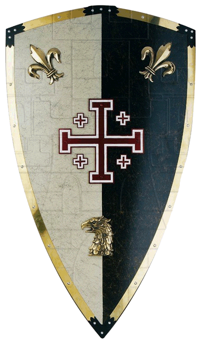 Щит рыцарский Ордена Святого Гроба Господнего Иерусалимского KSVA-AG-808