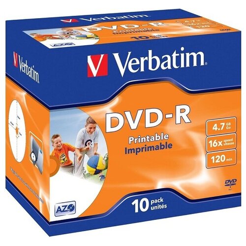 фото Dvd- диск verbatim dvd- r (43521)