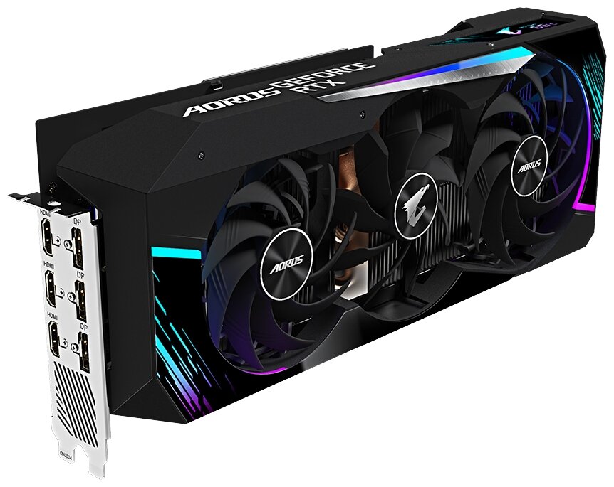 Видеокарта GIGABYTE AORUS GeForce RTX 3080 MASTER 10G GV-N3080AORUS M-10GD rev 30 Retail
