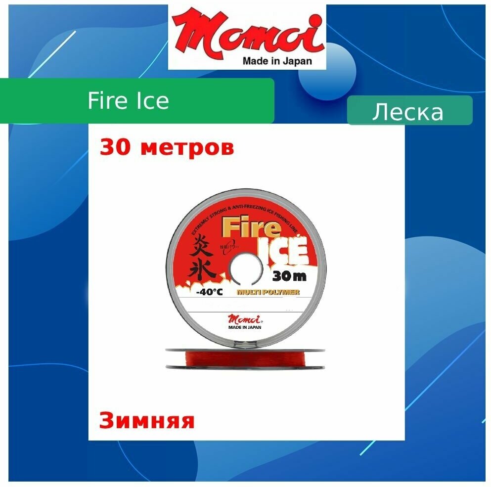 Монофильная леска Momoi Fire Ice