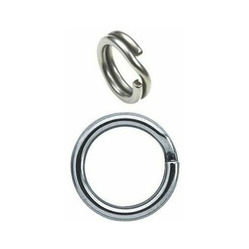 Заводное кольцо Owner 52811 №1 кольца заводные для рыбалки owner split ring heavy wire gold 3 уп 16шт