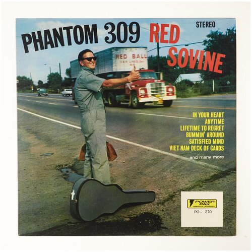 Red Sovine - Phantom 309 / Винтажная виниловая пластинка / Lp / Винил виниловые пластинки virgin records umc bryan ferry in your mind lp