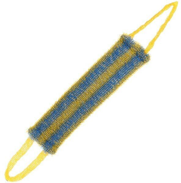 фото Мочалка для тела полипропиленовая «Продольные полосы»,42*12см