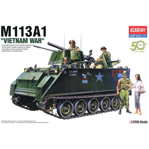 13266 Academy Американский бронетранспортёр M113A1 Вьетнам (1:35)