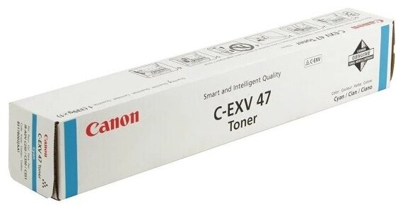 Тонер-картридж Canon C-EXV47 C синий