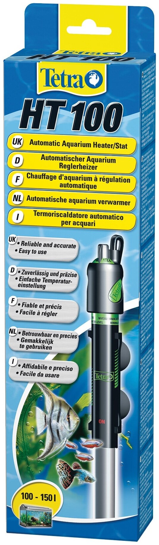 фото Терморегулятор цилиндрический Tetra HT 100