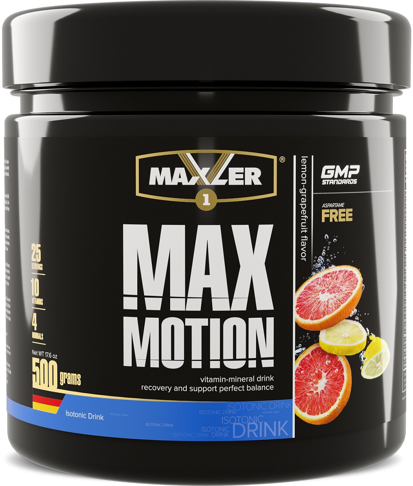 Изотоник Maxler Max Motion 500 гр. - Лимон-Грейпфрут