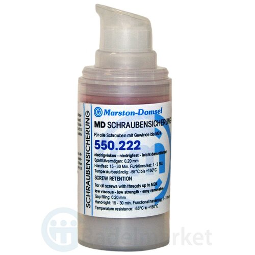 MSS 550.222 Анаэробный фиксатор резьбовых соединений