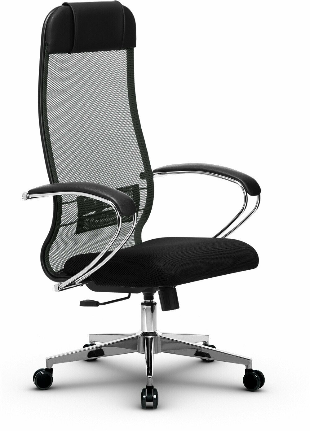 Компьютерное офисное кресло Metta Комплект 18, осн. 004 (17834), Темно-серое/Черное