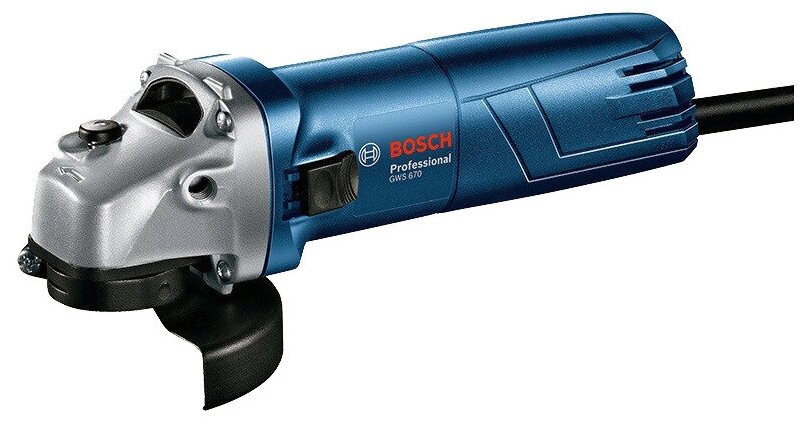 УШМ BOSCH GWS 670, 670 Вт, 125 мм - фотография № 1