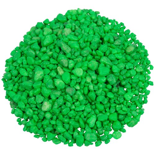 Грунт для аквариума GloFish флуоресцирующий, зеленый 2,268 кг