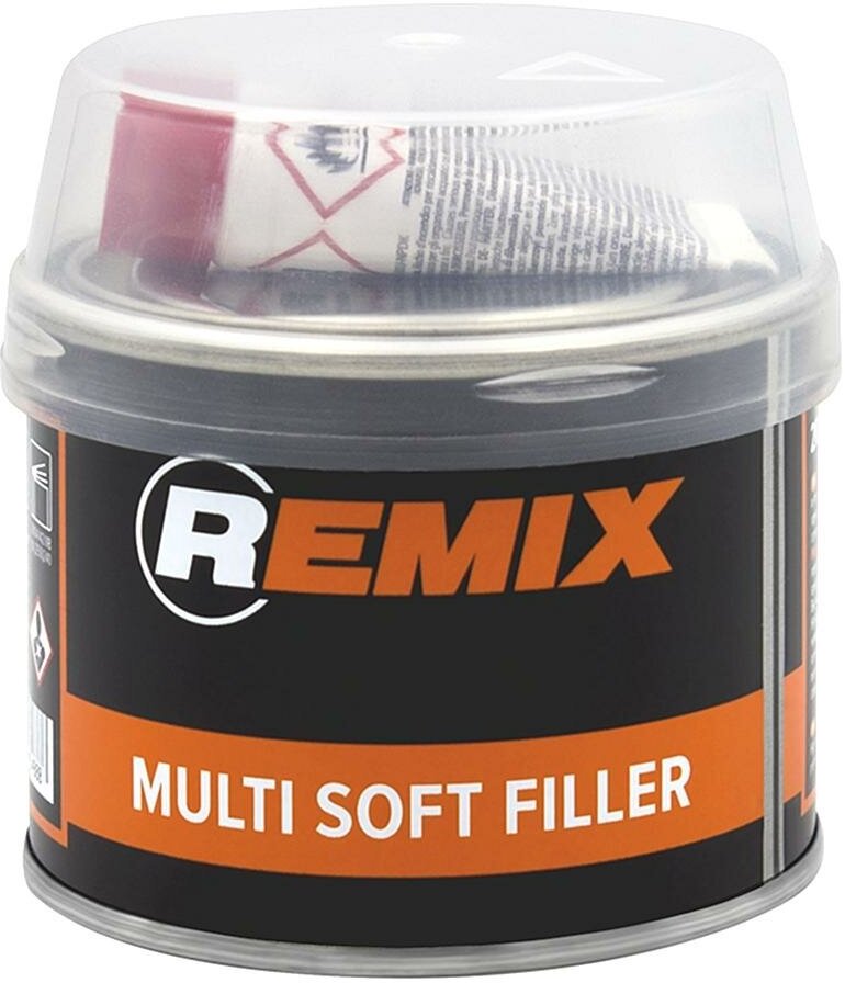 REMIX RM-MSF-250 Multisoft Filler 2K Шпатлевка универсальная полиэфирная 0,25 кг.