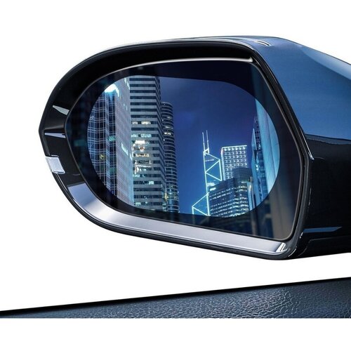 Пленка для автомобильных зеркал Baseus 0.15 mm Rainproof Film for Car Rear-View Mirror 135х95 мм (2 шт) (SGFY-C02)