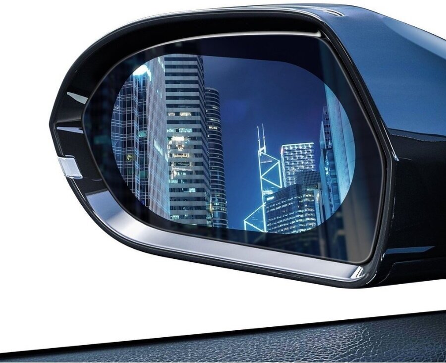 Пленка для автомобильных зеркал Baseus 015 mm Rainproof Film for Car Rear-View Mirror 135х95 (2 ) (SGFY-C02)