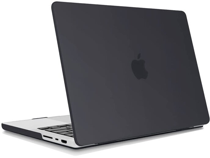 Пластиковая накладка для Macbook Pro 16 2021 A2485 Nova Store Черная матовая