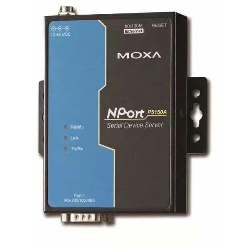 Преобразователь MOXA NPort 5130A-T преобразователь moxa nport 5210 2 port rs 232 device server rj45 8 pin