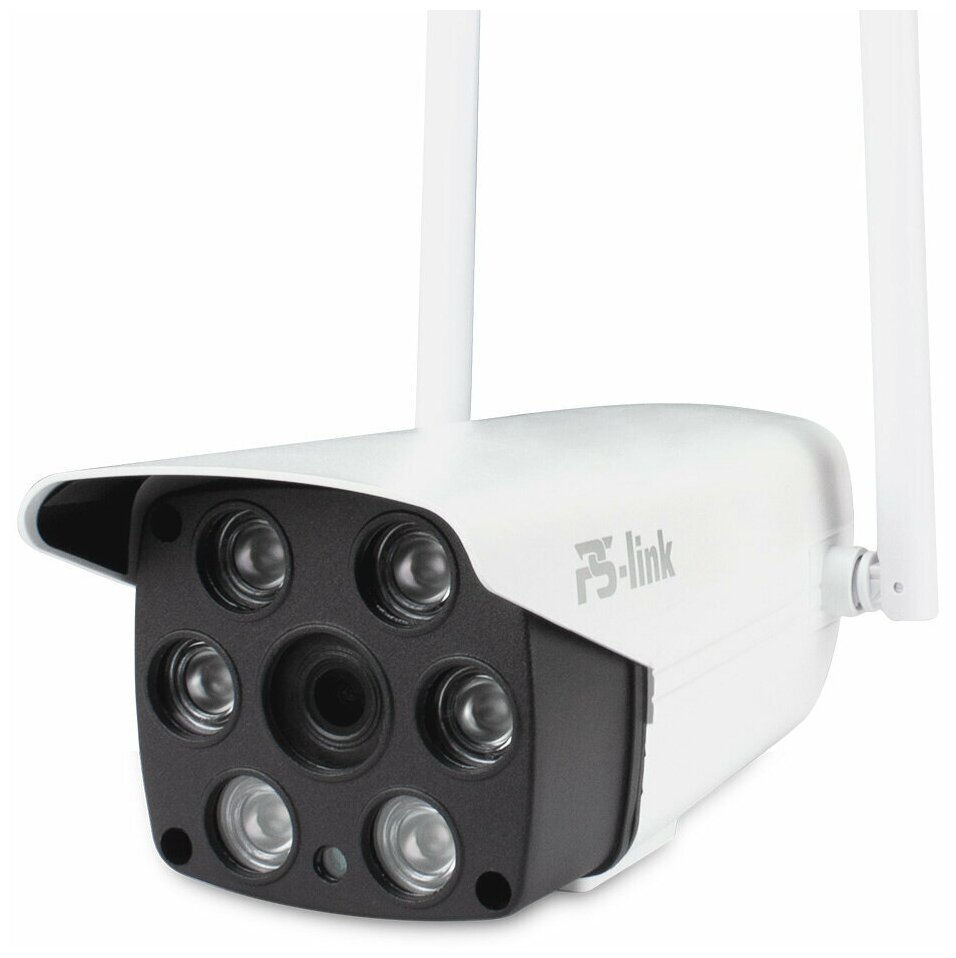 Комплект видеонаблюдения PS-link KIT-XMS306R 6 WIFI камер для улицы 3Мп и роутер